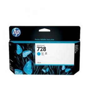 Cartucho tinta hp f9j67a cian nº728 - Imagen 1