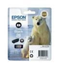 Cartucho tinta epson t261140 negro photo black 26 xp - 600 - 605 - 700 - 800 - oso polar - Imagen 1