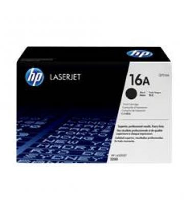 Toner hp q7516a 16a 12.000 paginas negro - Imagen 1