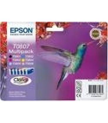 Multipack tinta epson t08074 t080140+240+340+440 +540+640 - colibri - Imagen 1