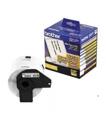 Rollo de etiquetas precortadas brother dk11202 - ql 500 550 560 650td 700 - Imagen 1