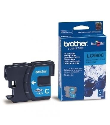 Cartucho tinta brother lc980c cian 260 paginas dcp - 165c - dcp - 195c - dcp - 375cw - mfc - 250c - mfc - 255cw - Imagen 1