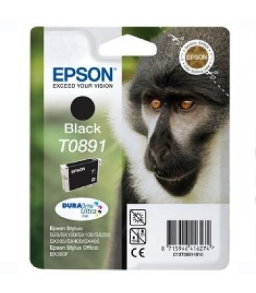 Cartucho tinta epson t0891 negro 3.5ml s20 - sx105 - sx200 - sx205 - sx 405 - mono - Imagen 1