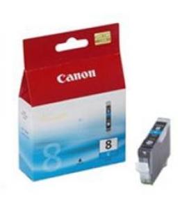 Cartucho tinta canon cli8c cian pixma 8ml 4200 - 5200 - 6600 - mp500 - 800 - Imagen 1