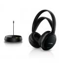 Auriculares inalámbricos philips shc5200/ radiofrecuencia/ negros - Imagen 1