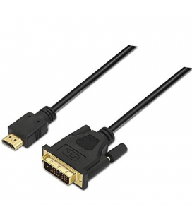 Cable hdmi nanocable 10.15.0503/ dvi macho - hdmi macho/ 3m/ negro - Imagen 1