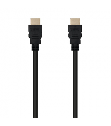 Cable hdmi nanocable 10.15.0305/ hdmi macho - hdmi macho/ 5m/ negro - Imagen 1