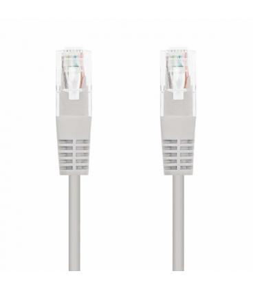 Cable de red rj45 utp nanocable 10.20.0420 cat.6/ 20m/ gris - Imagen 1