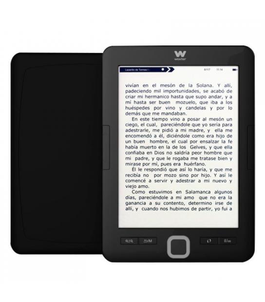 Libro Electrónico retroiluminado - Woxter Scriba 195 Paperlight Black