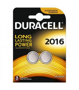 Pack de 2 pilas de botón duracell dl2016b2/ 3v - Imagen 1