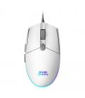 Ratón gaming mars gaming mmgw/ hasta 3200dpi/ blanco - Imagen 1