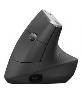 Ratón ergonómico inalámbrico por bluetooth/ 2.4ghz logitech vertical mx/ hasta 4000 dpi - Imagen 1