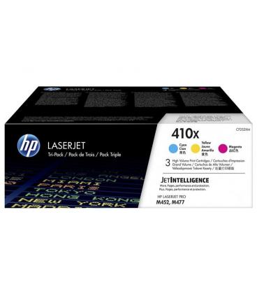 Tóner original hp nº410x xl alta capacidad multipack/ cian/ magenta/ amarillo - Imagen 1