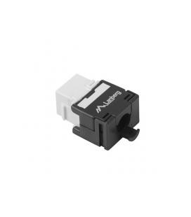 Conector keystone lanberg cat.5e utp rj45 180 grados sin herramientas