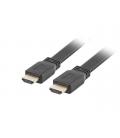 CABLE HDMI LANBERG MACHO/MACHO V2.0 4K PLANO 1.8M NEGRO - Imagen 1