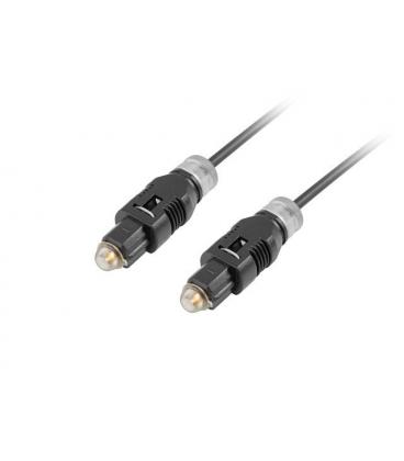 CABLE TOSLINK LANBERG OPTICO AUDIO DIGITAL 3M NEGRO - Imagen 1