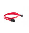 CABLE SATA III LANBERG 6GB/S HEMBRA HEMBRA ANGULO 0.5M ROJO - Imagen 1