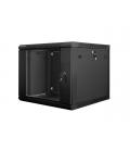 ARMARIO RACK LANBERG 9U 600X600X501 AUTO ENSAMBLADO 19" HASTA 60 KG NEGRO - Imagen 1