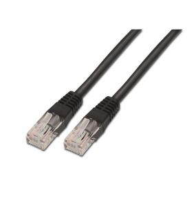 Cable de red rj45 utp aisens a133-0203 cat.5e/ 1m/ negro - Imagen 1