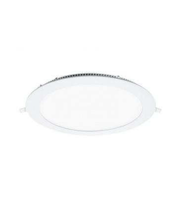 Downlight iglux ls-102107-fb v2/ circular/ ø120 x 19mm/ potencia 7w/ 570 lúmenes/ 6000ºk/ blanco - Imagen 1