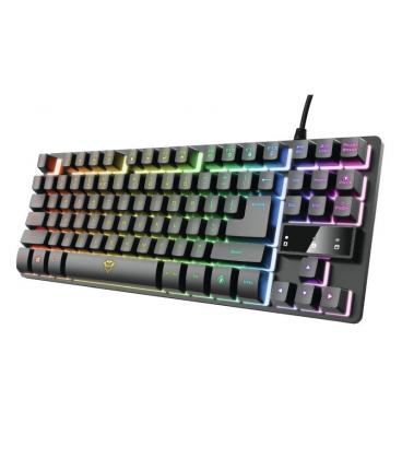 Teclado gaming trust gaming gxt 833 thado - Imagen 1