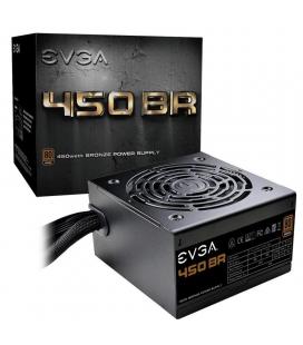Fuente de alimentación gaming evga 450 br/ 450w/ ventilador 12cm/ 80 plus bronze - Imagen 1