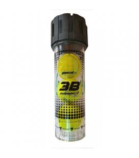 Presurizador para pelotas de pádel bullpadel pascal box 3b/ incluye bomba hinchadora/ capacidad 3 uds - Imagen 1