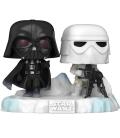 Funko pop deluxe star wars darth vader & stormtrooper diorama invernal exclusivo 46618 - Imagen 1