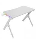 Mars Gaming Mesa MGD RGB GAMING CARBON FIBER WHITE - Imagen 1