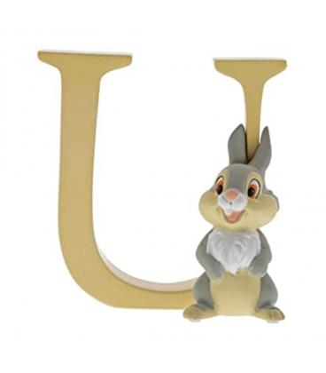 Figura enesco disney bambi tambor letra u - Imagen 1