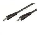 Ewent EW-220101-050-N-P cable de audio 5 m 3,5mm Negro - Imagen 1