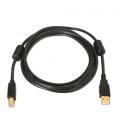 AISENS A101-0009 cable USB 2 m USB 2.0 USB A USB B Negro - Imagen 5