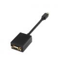 AISENS A125-0135 adaptador de cable de vídeo 0,15 m Mini DisplayPort VGA Negro - Imagen 2