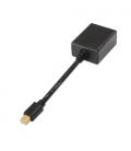 AISENS A125-0135 adaptador de cable de vídeo 0,15 m Mini DisplayPort VGA Negro - Imagen 3