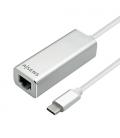 AISENS CONVERSOR USB3.1 GEN1 USB-C A ETHERNET GIGABIT 10/100/1000 MBPS, 15CM - Imagen 3