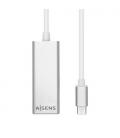 AISENS CONVERSOR USB3.1 GEN1 USB-C A ETHERNET GIGABIT 10/100/1000 MBPS, 15CM - Imagen 4