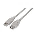 AISENS A101-0012 cable USB 1 m USB 2.0 USB A Beige - Imagen 2