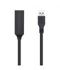 AISENS Cable USB 3.0 Prolongador Con Amplificador, Tipo A/M-A/H, Negro, 5.0m - Imagen 3