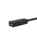 AISENS Cable USB 3.0 Prolongador Con Amplificador, Tipo A/M-A/H, Negro, 5.0m - Imagen 4