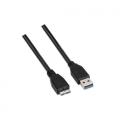 AISENS A105-0043 cable USB 1 m USB 3.2 Gen 1 (3.1 Gen 1) USB A Micro-USB B Negro - Imagen 5