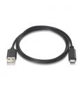 AISENS A107-0051 cable USB 1 m USB 2.0 USB A USB C Negro - Imagen 5