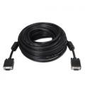 AISENS A113-0074 cable VGA 10 m VGA (D-Sub) Negro - Imagen 4