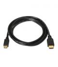 AISENS A119-0115 cable HDMI 3 m HDMI tipo A (Estándar) HDMI Type C (Mini) Negro - Imagen 3