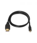 AISENS A119-0117 cable HDMI 1,8 m HDMI tipo A (Estándar) HDMI tipo D (Micro) Negro - Imagen 3