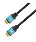 AISENS CABLE HDMI V2.0 PREMIUM ALTA VELOCIDAD / HEC 4K@60HZ 18GBPS, A/M-A/M, NEGRO/AZUL, 2.0M - Imagen 2