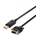 AISENS A125-0365 adaptador de cable de vídeo 2 m DisplayPort VGA D-SUB Negro - Imagen 2