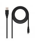 Cable usb 2.0 nanocable 10.01.0500/ usb macho - microusb macho/ 80cm/ negro - Imagen 5