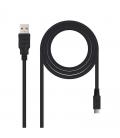 Cable usb 2.0 nanocable 10.01.0501/ usb macho - microusb macho/ 1.8m/ negro - Imagen 5