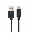 Cable usb 2.0 nanocable 10.01.2102/ usb tipo-c macho - usb macho/ 2m/ negro - Imagen 5