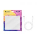 TooQ 10.10.0601 cable de conector Lightning 1 m Blanco - Imagen 9